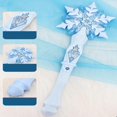 thumbnail image 4 of Light Up Musical Magical Wand For Kids Girls Birthday Party Toy Roleplay Princess Snowflake Wand for Roleplay Game Wear Pink, 4 of 5