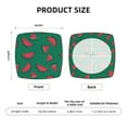 thumbnail image 5 of Kdxio Chair Seat Covers Watermelon Print Chair Covers for Dining Room Square Washable Chair Protector Seat(Four Pieces), 5 of 8
