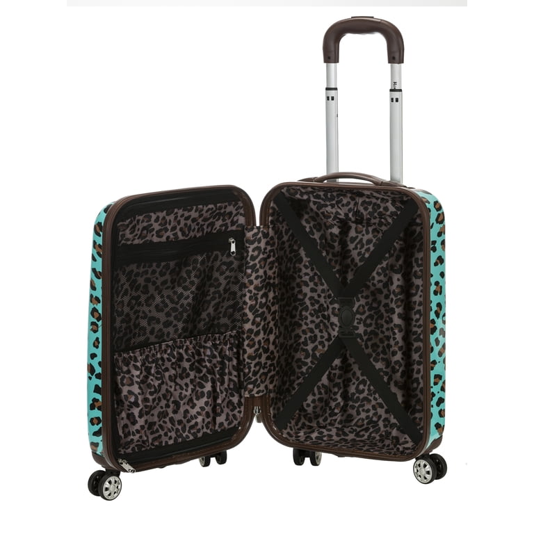 Rockland 20" Hardside Spinner Carry-On Luggage, Blue photo 3