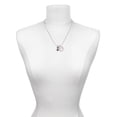 thumbnail image 3 of Delight Jewelry Silvertone Pair of Dice To the World You are a Mother Locket Necklace, 3 of 4