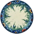 thumbnail image 2 of Polmedia Spring Bouquet Polish Pottery Decorative Plate, 2 of 6