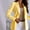 Yellow, variant on Babysbule Women Business Casual Blazer Spring & Fall Long Sleeve Notch Lapel Trendy Work Office Blazer Jackets