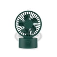 thumbnail image 3 of Ventilador inalámbrico recargable USB Ajustable Máquina de refrigeración de escritorio Ajustable Trabajo Habitaciones domésticas Oficina Accesorios de cabecera regalos verde oscuro Advancent HA059823-03B, 3 of 7