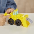 thumbnail image 6 of Play-Doh Wheels Excavator and Loader Toy Trucks, Sand Compound (6 oz), 6 of 10