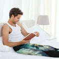 thumbnail image 5 of Rateoe Watercolor Turtle5 Pattern Men’s Ultra-Soft Comfy Pajama Lounge Pants Sleepwear,Comfortable Lounge Wear,lightweight Pajamas, Casual Home Wear-Small, 5 of 6