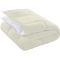 thumbnail image 5 of BedDecor 300 GSM 1Pcs Reversible Solid (Ivory, Oversize King) 100% Egyptian Cotton Base Comforter, 5 of 8