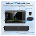 thumbnail image 3 of Spectrum Analyzer TinySA ULTRA 4" Display 100kHz To 5.3GHz With 32GB Card Version V0.4.5.1 Network Internal Lan Tester ,Easy to Use, 3 of 6