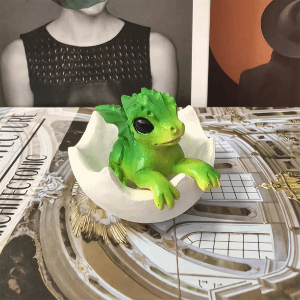 dellyy Dragon Imprimé en 3D dans Un Œuf, Œuf de Dragon, Dragon Jouet, Dragon Articulé Imprimé en 3D (Laser Vert dellyy Dragon Imprimé en 3D dans Un Œuf, Œuf de Dragon, Dragon Jouet, Dragon Articulé Imprimé en 3D (Laser Vert