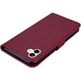 thumbnail image 6 of for Samsung Galaxy A04 Case with Credit Card Holder, Glitter Bling Diamond PU Leather Wallet Phone Case Flip Folio Book Cover for Samsung Galaxy A04 Owl Red, 6 of 8