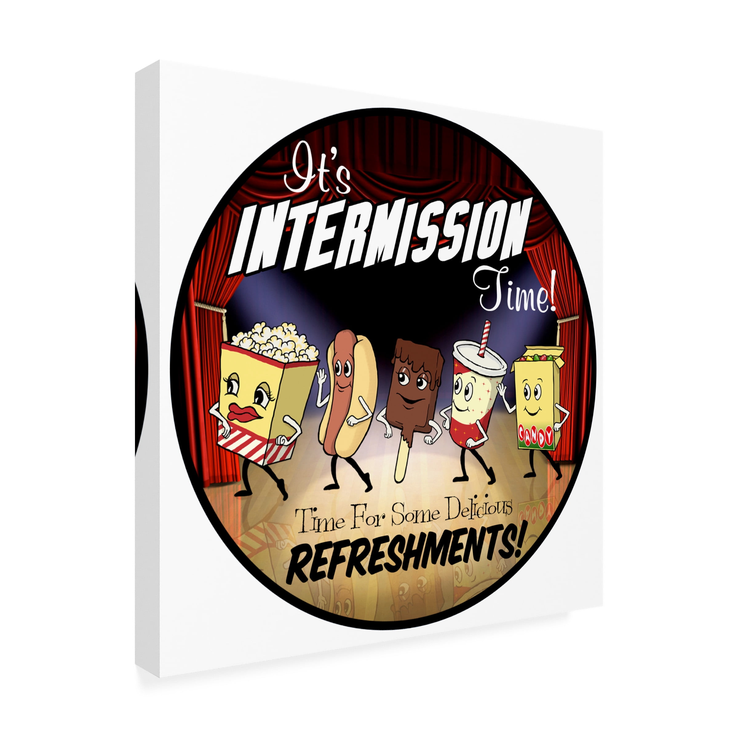 RetroPlanet 'Intermission Refreshments' Canvas Art