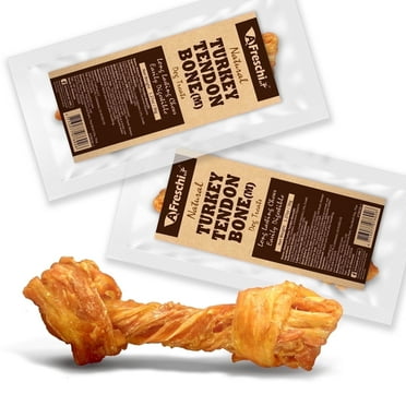 A Freschi Dog Treat Turkey Tendon, Turkey Tendon Bone_M (2 units)