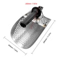 thumbnail image 2 of Sand for Metal Detecting Stainless Steel Beach Shovel with Handle Metal Detector Sand Beach Sand Sifting and Digging Tools Rust-Proof, 2 of 4