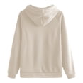 thumbnail image 5 of Chandail à Capuchon pour Femmes, Comdrip Chandail à Capuchon pour Femmes d'Automne et d'Hiver, Mode, Grande Taille, Chandails à Capuchon pour Femmes, Transparent 3TG, 5 of 5