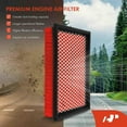 thumbnail image 3 of A-Premium 2-PC Pre-oiled Engine Air Filter Compatible with Chevrolet Malibu, Corvette, Lumina & Buick Regal & Cadillac XLR & Oldsmobile Aurora & Pontiac Grand Prix & Saturn Relay, 3 of 9