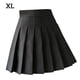 thumbnail image 1 of Falda plisada Mini uniforme de colegiala de tenis de cintura alta con pantalones cortos, negro, XL Vogacara AP001094-09, 1 of 7