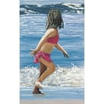 thumbnail image 2 of Newstedt, Stephen 10x14 White Modern Wood Framed Museum Art Print Titled - Pinkie, 2 of 4
