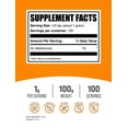 thumbnail image 2 of BulkSupplements DL-Methionine Powder - 1g per Serving - 100 Grams (3.5 oz) - 100 Servings, 2 of 5