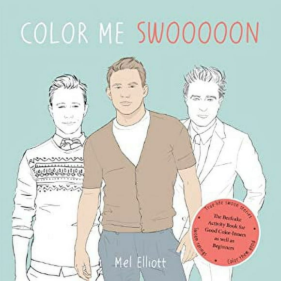 Color Me Swoon : The Beefcake Activity Book for Good Color-Inners As Well As Beginners 9780399165474 Used / Pre-owned