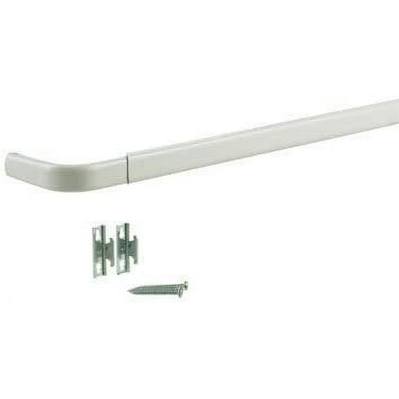 Levolor Heavy Duty Curtain Rod 18" - 30" White