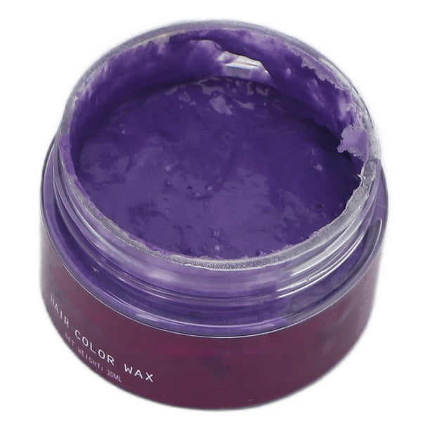 Crema Para Teñir El Cabello, Cera Para Teñir El Cabello, Ingrediente Vegetal Temporal Profesional, Compacto, Portátil Para Fiestas De Disfraces Para Actividades De Halloween