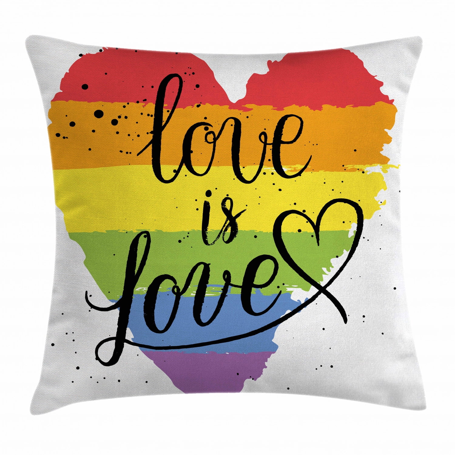 ADD Pillow Insert Gay Colorful LGBT Proud Sequin Pillow with Insert Gift Magic Cushion Merchandise Throw Home Decor Merch 40 x 40 cm