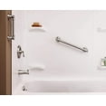thumbnail image 3 of Moen 82910SRN Banbury Posi-Temp Pressure Balanced Tub and Shower Trim, 6.00 x 8.00 x 4.00, Spot Resist Brushed Nickel, 3 of 15