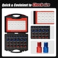 thumbnail image 5 of Nut and Bolt (Red & Blue) Nut and Bolt Size Gauge- 14 Inch & 12 Metric Assembled Thread Gauge, 5 of 5