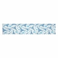 thumbnail image 2 of MKHERT Eiffel Tower Table Runner, Blue Floral Table Cloth Runner for Wedding Party Banquet Decoration 16x72 inch, 2 of 2