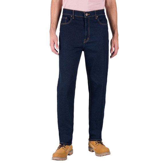 Jeans Oggi Hombre Corte Recto Straight Fit Azul Oggi Jeans Power Rebel Suavizado