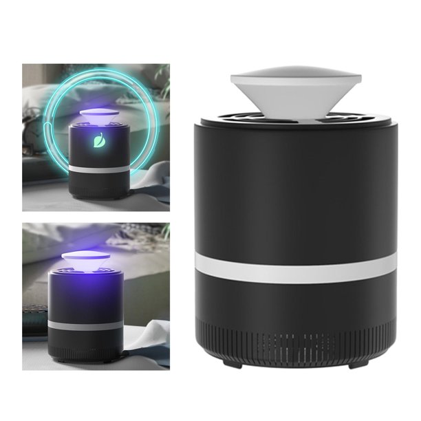 Lámpara Multifunción para Matar s, Fotocatalítica para s, Eléctrica para s de Sin Ruido Negro Soledad Trampero de mosquitos interior