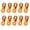 Gold, variant on Zmeidao 10pcs Camping Accessories Tent Rope Fastener Guyline Tensioner Rope Adjuster