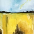 thumbnail image 2 of Popp, Grace 20x20 White Modern Wood Framed Museum Art Print Titled - Gilt Meadow I, 2 of 4