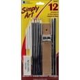thumbnail image 3 of Loew-Cornell LWC1021077 Simply Art Sketching Set 12Pc Art Sketching, 3 of 3