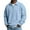 146#Light Blue, variant on Mens Long Sleeve Polo Shirts Waffle Golf Quarter Zip Pullover Big and Tall Collared T Shirt Textured Knit Tops Dark Blue 4XL