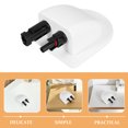 thumbnail image 3 of FESTFENDS 2Pcs Solar Cable Entry Gland Dual Wire Entry Housing Waterproof ABS Cable Connector for Outdoor Solar Panels, 3 of 8