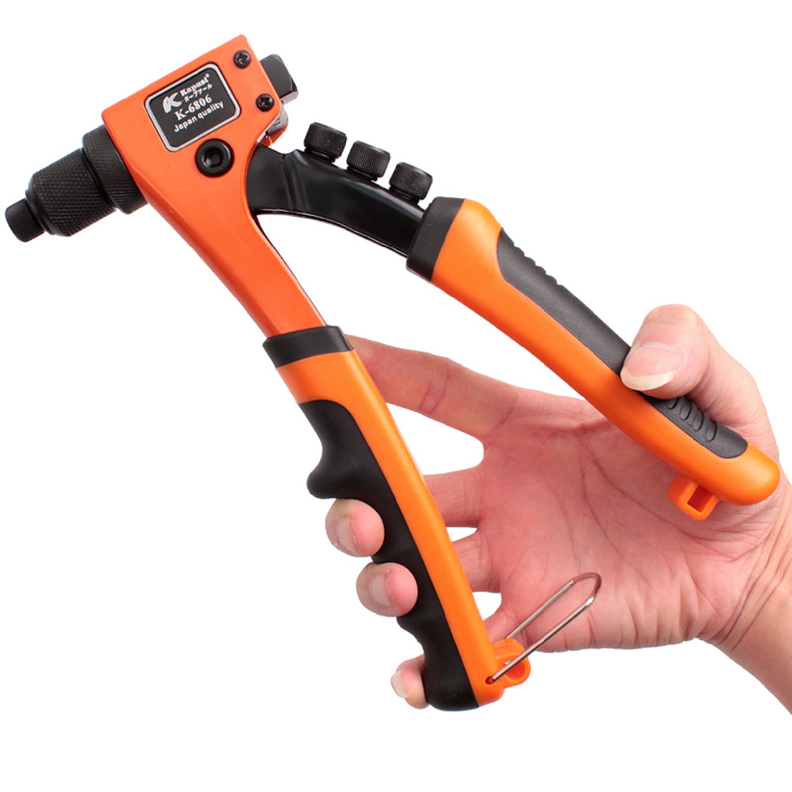XISAOK Heavy Duty Single Hand Riveter Manual Rivet Gun Rivet Machine Easy to Use