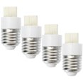 thumbnail image 2 of Adaptadores de bombilla de lámpara de repuesto E 27 a G 9, convertidores de enchufe de lámpara convenientes, 4 Uds., 2 of 5