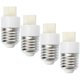 thumbnail image 2 of Adaptadores de bombilla de lámpara de repuesto E 27 a G 9, convertidores de enchufe de lámpara convenientes, 4 Uds., 2 of 5