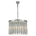 thumbnail image 4 of Elegant Decor Maxwell 4 light Polished Nickel Chandelier Clear Royal Cut Crystal, 4 of 7