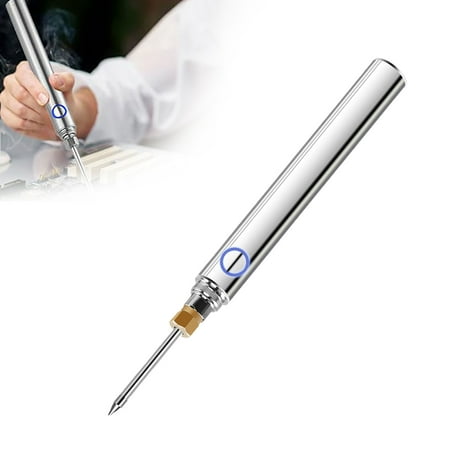 

AaSFJEG Garden Wireless Charging Welding tool New Cordless Soldering USB Wireless Electric Soldering Pen Portable and Rechargeable Soldering tool for Home Appliance DIY