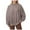 Khaki, variant on larppty Oversized Mock Neck Sweatshirt for Women – Long Sleeve Casual Pullover Sweatshirt With Pockets Fall Fashion (Grey, XXL)