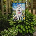 thumbnail image 2 of Samoyed Easter Egg Hunt Garden Flag 11.25 in x 15.5 in, 2 of 5