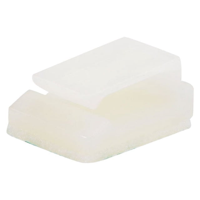 Clips de cable adhesivos organizador de cables para coche, oficina y hogar 12.5x9.5x6mm blanco 100 piezas