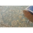 thumbnail image 5 of Exquisite Rugs Antique Weave Oushak Blue/Light Brown New Zealand Wool Hand-Knotted Area Rug, 5 of 6