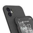 thumbnail image 4 of Funda de teléfono para iPhone 11 12 13 14 Pro Max Mini XS XR X 8 7 6S 6 15 se Plus funda de silicona negra Fundas lindo lindo gato Hello, 4 of 5