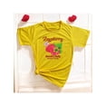 thumbnail image 2 of Playera Blusa De Frambuesa Raspberry Sweet & Tasty – Dulce Estilo que Te Hace Brillar Color Amarillo Talla Grande Marca Emil SaEs, 2 of 4