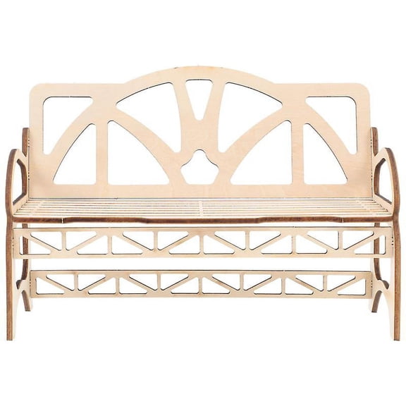 1pcs Kids Jigsaw Bench Model