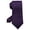 Purple, variant on Mens Solid Color Business Necktie Classic Diagonal Stripe Silk Like Tie For Formal Office Wedding And Daily Wear,Black,One Size