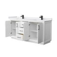 thumbnail image 3 of Wyndham Collection Wcf414172d-Vca-Unsmxx Strada 72" Free Standing Double Basin Vanity Set, 3 of 7
