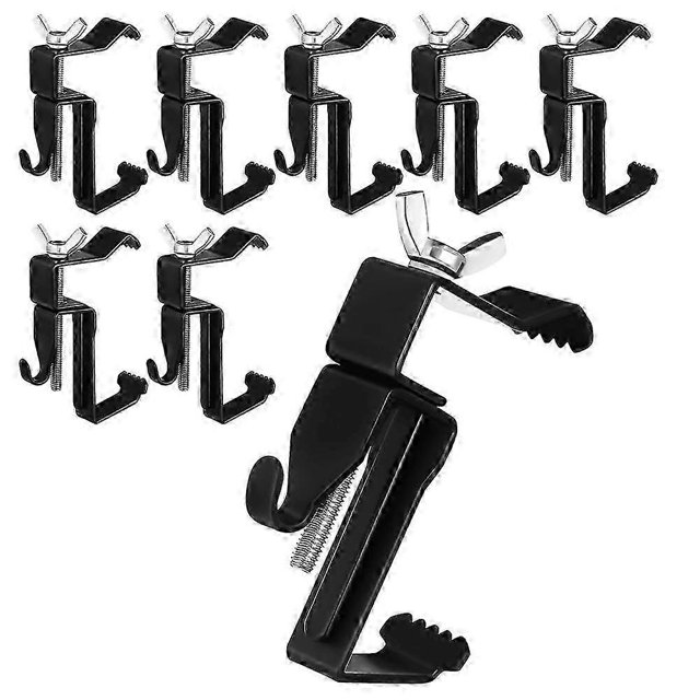 Mount on Brick Without Drilling, 8PCS Adjustable Brick Hangers No Drill Outdoor, Wall Hanging Hooks Brick Hanger